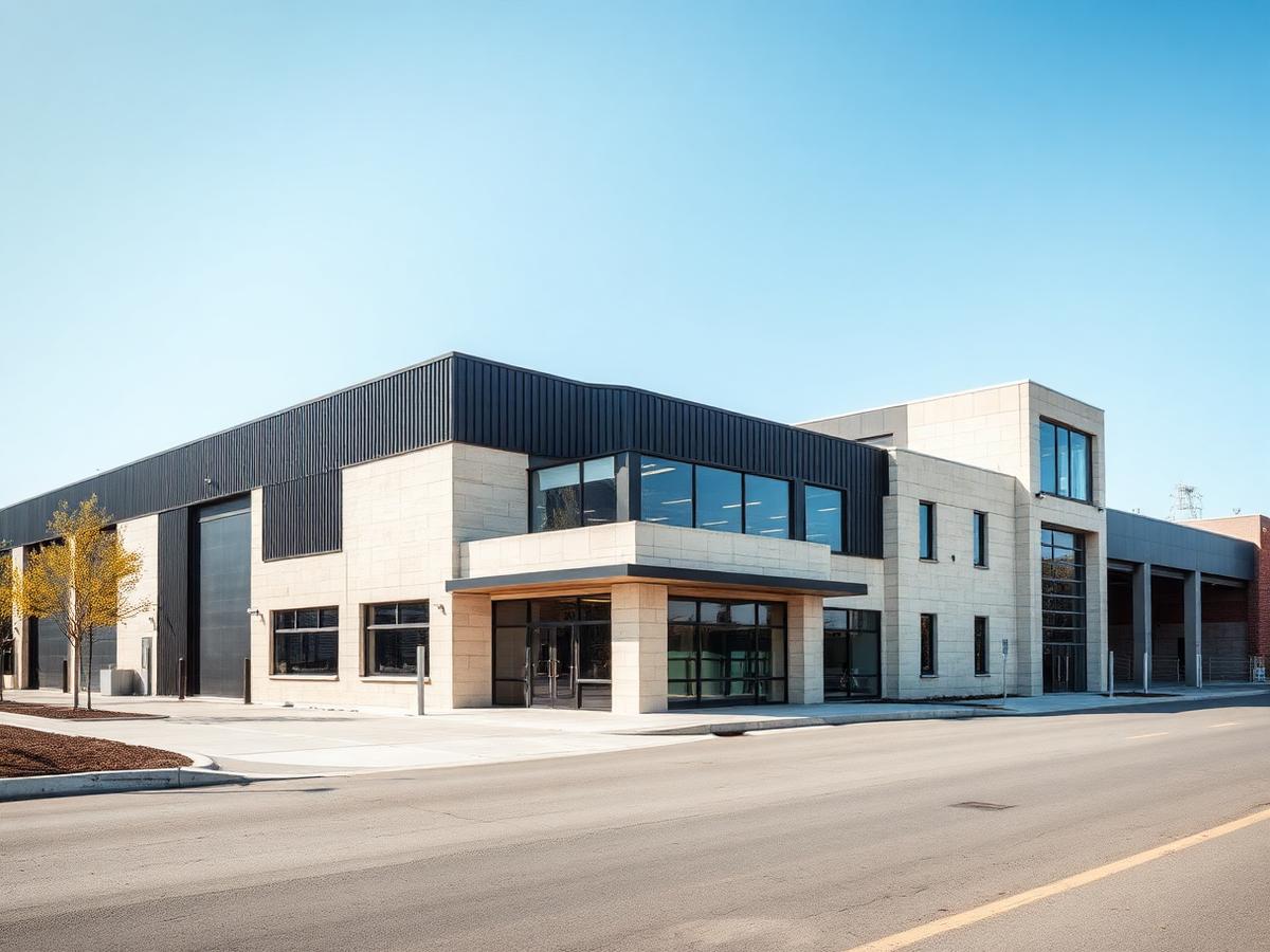Commercial office and warehouse