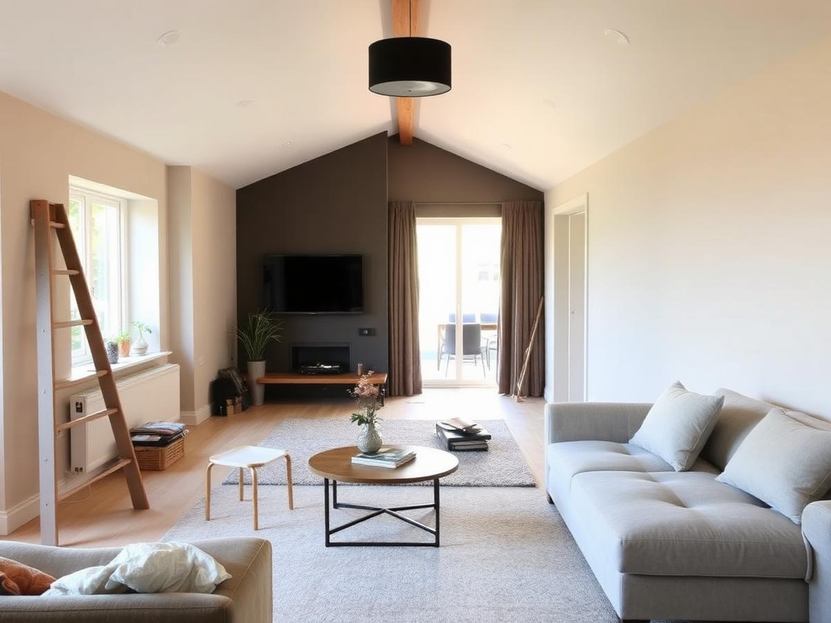 Open plan living build